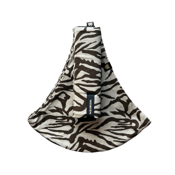 Toddler Carrier Zebra Print Brown